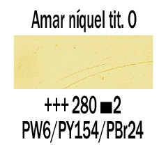 Óleo Amar. Niquel Titanato Osc. nº280 S.2 15ml