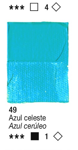 Acrílico Azul celeste nº49