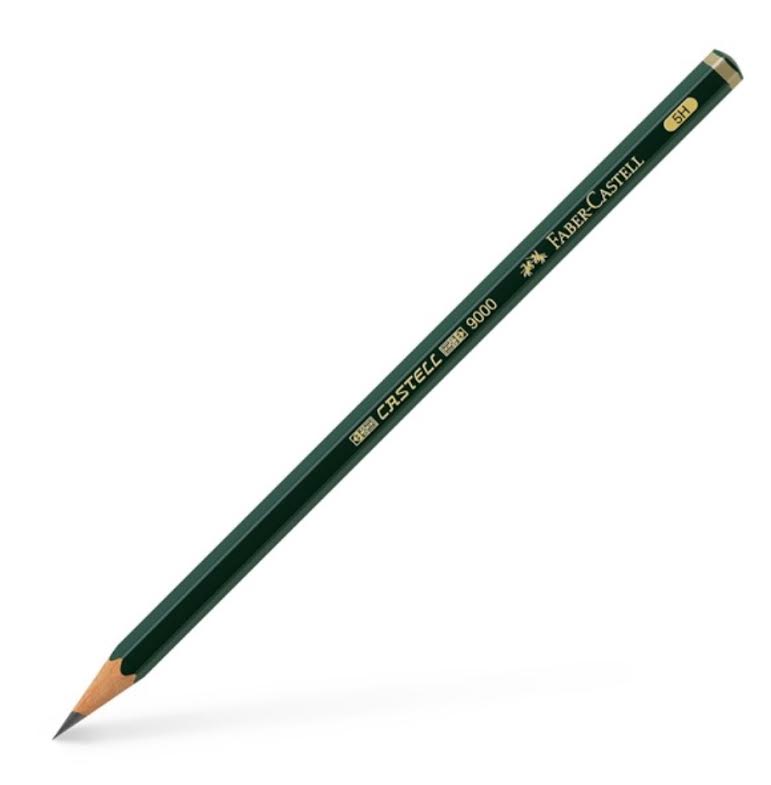 Lápiz grafito Faber Castell 5H